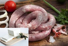 BACON COM ALHO E QUEIJO